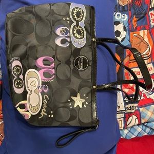 Coach hand bag